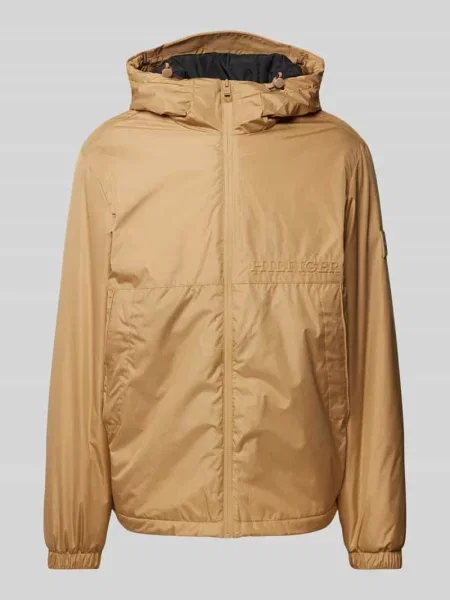 Wiatrówka z napisem z logo Tommy Hilfiger