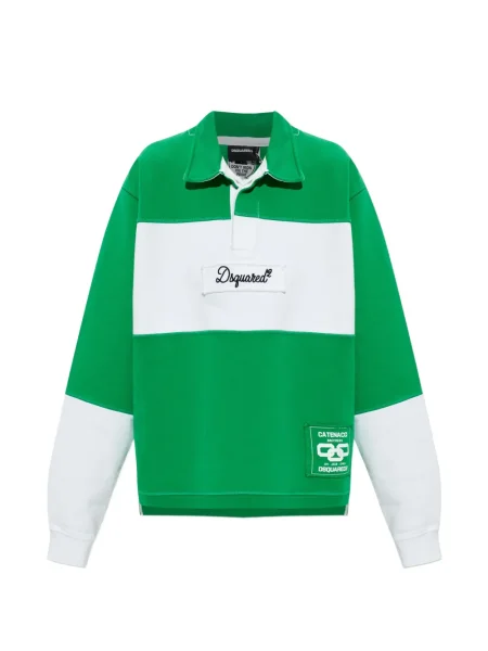 С яка пуловер Dsquared2 на райета зелено