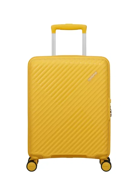 Чемодан American Tourister желтый