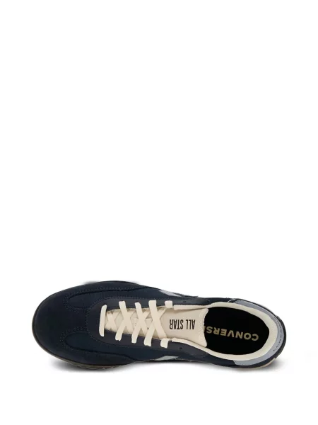 Plisirana trčanje vesta Converse s izlizanim efektom plava
