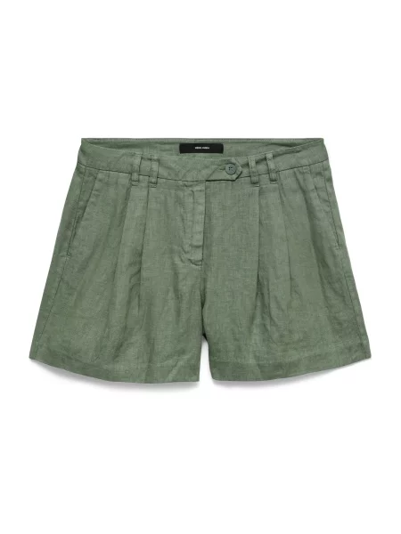 VERO MODA Pantaloni cutați VMLAICA jad verde