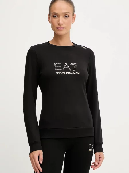 Emporio Armani Mikina zlatá čierna