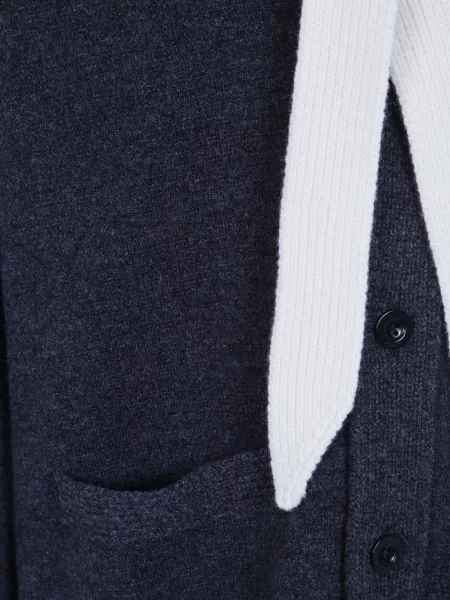 Fular Sacai de lână albastru