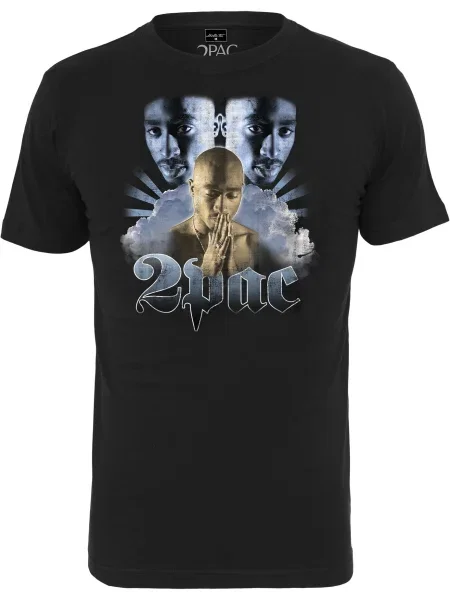 Mister Tee Tricou Tupac Heaven mai multe culori negru