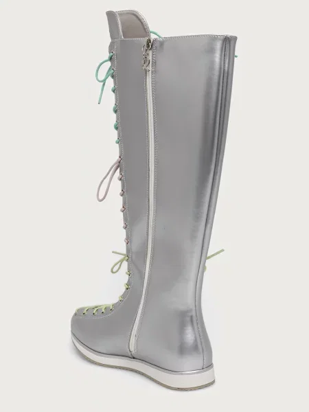 Мереживні довгі кеди Koi Footwear на шнурівці