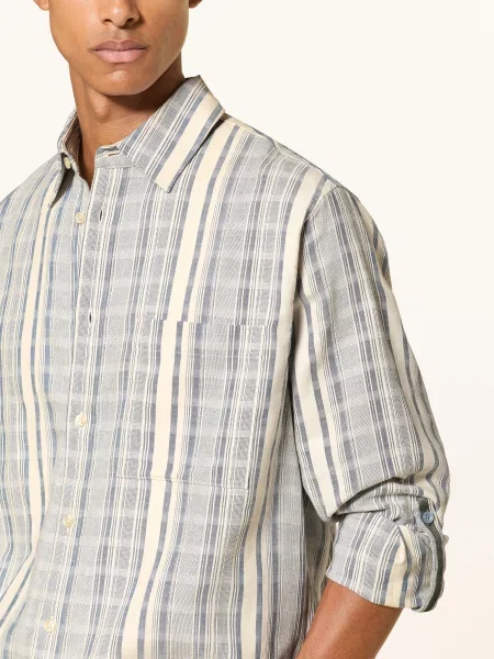 Scotch & Soda Košile S Volným Střihem / krémová modrá