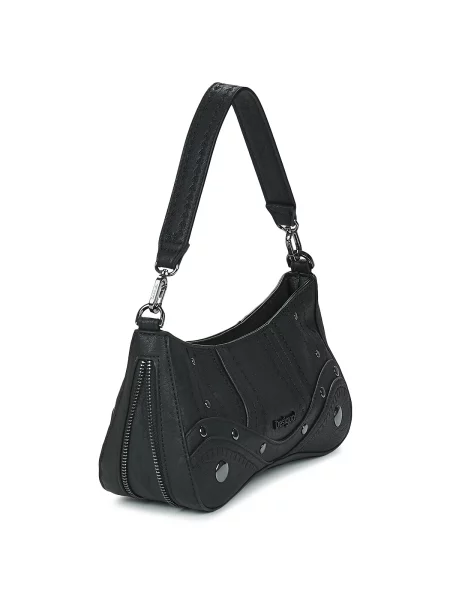 Crossbody torbica Desigual crna