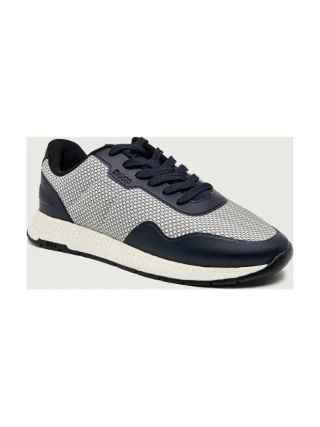 BOSS BLACK Sneakers Titanium_Runn_meth negru