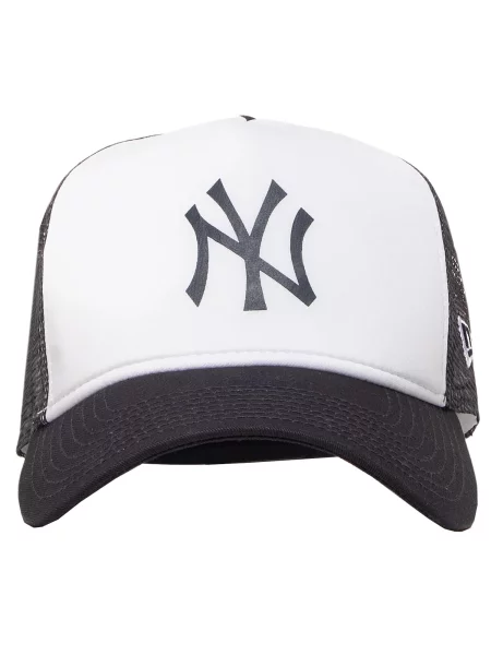 Czapka z daszkiem New Era Team Block New York Yankees MLB Trucker Cap biała