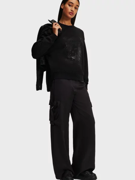 Світшот Karl Lagerfeld чорний