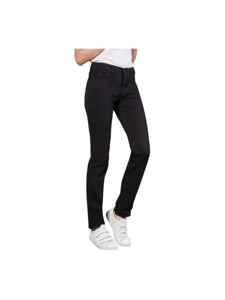 Proste jeansy Mac czarne