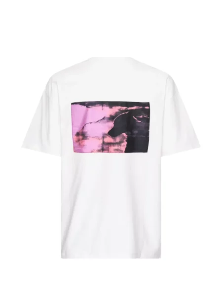 Tricou Oamc cu imagine alb