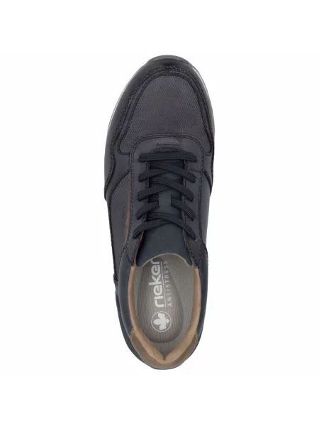 Sneakersy Rieker skórzane niebieskie