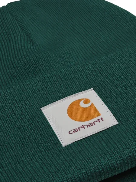Căciulă Carhartt Wip cu autograf verde
