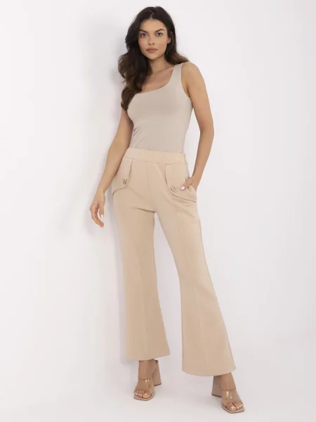 Pantaloni Italy Moda bej