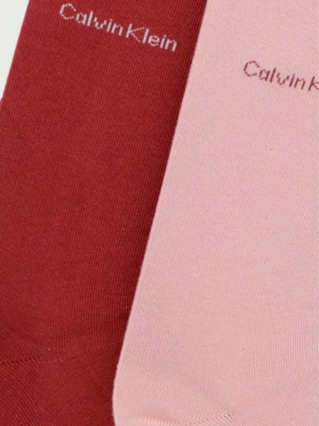 Calvin Klein ponožky dámske s bavlnou ružová