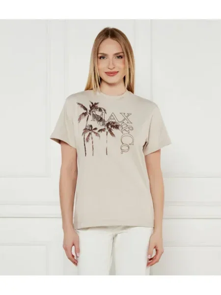 MAX&Co. Tricou | Oversize fit bej