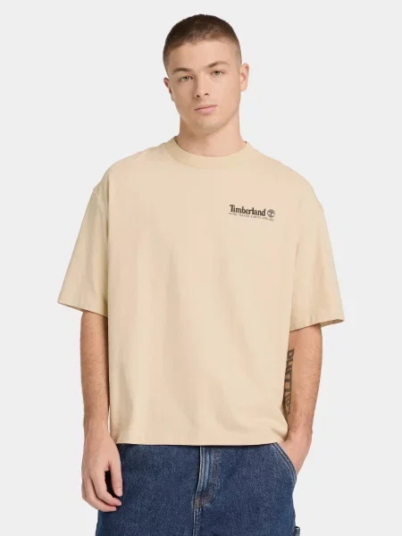 Футболка Timberland бежевий