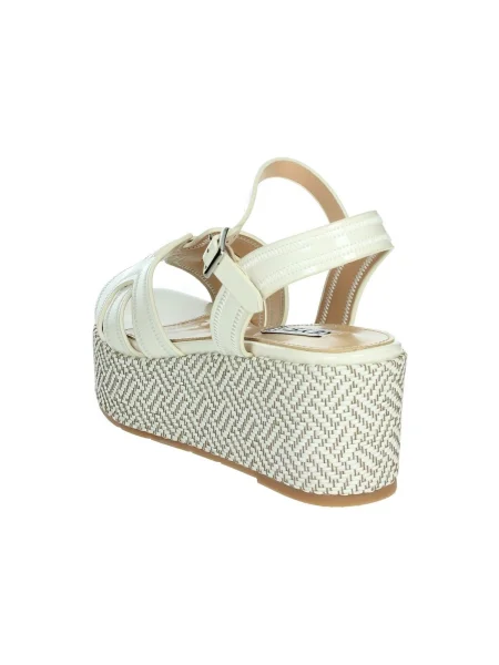 Pantofi Keys alb