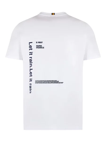 Tricou K-way alb