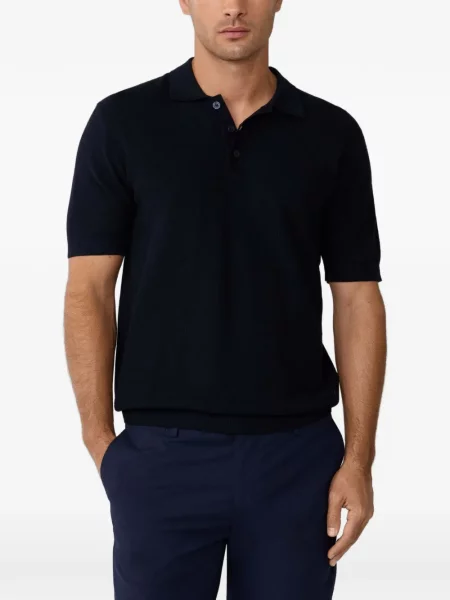 Scurt tricou polo Hackett London albastru