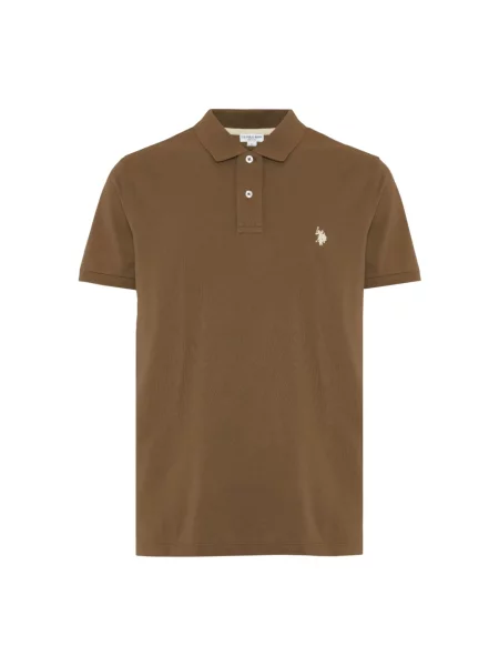 Koszulka polo U.s Polo Assn. brązowa