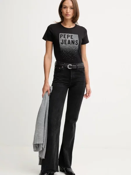 Футболка Pepe Jeans черная
