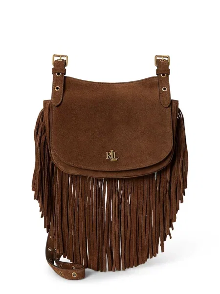 Lauren Ralph Lauren Geantă de umăr MARCY ciocolatiu maro