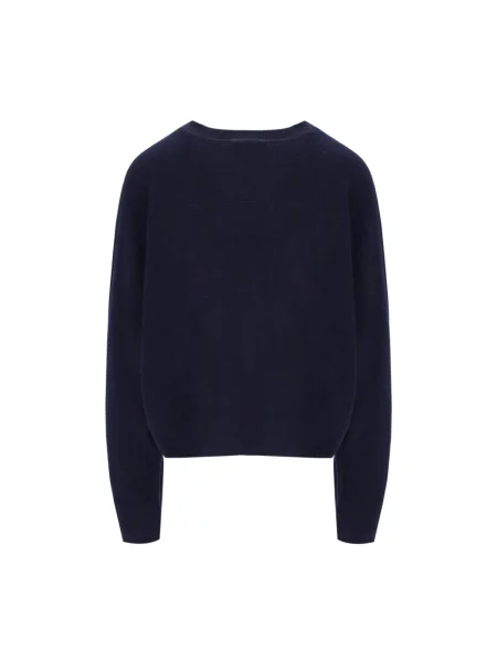 Sweter Marella z kaszmiru niebieski