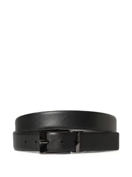 Cu centură reversibil curea Emporio Armani negru