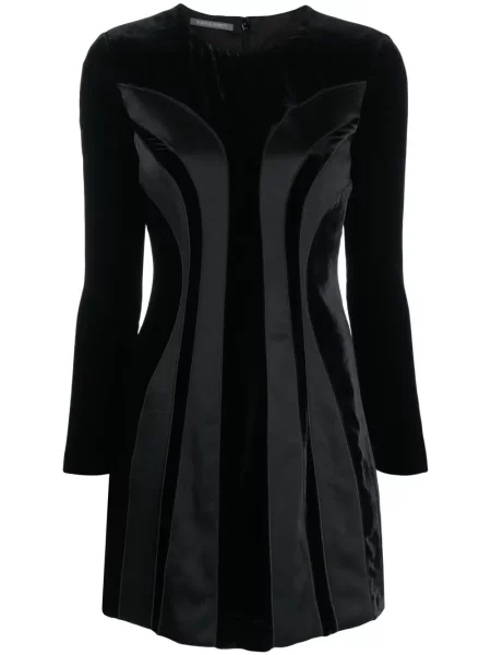 Rochie Alberta Ferretti de catifea negru