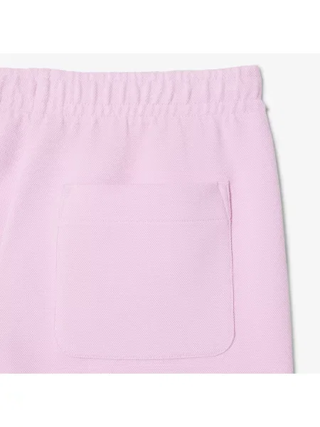 Lacoste Szorty Z Piki Double Face różowe