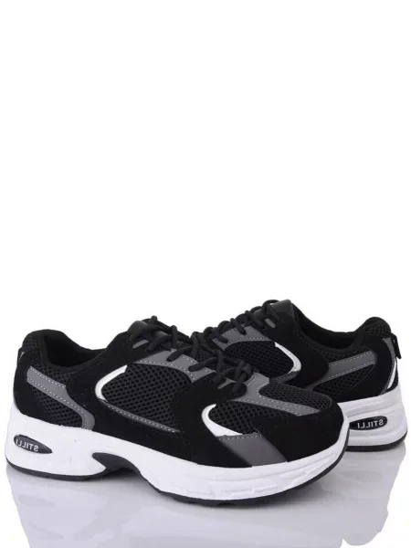 Шкіряні Кросівки Stilli чорний