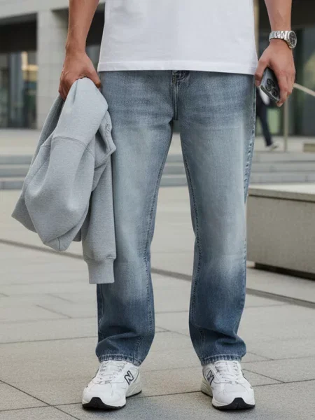 Pantaloni Dstreet albastru