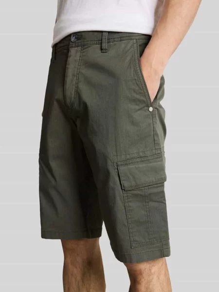 Szorty cargo o kroju regular fit z mieszanki bawełny Tom Tailor