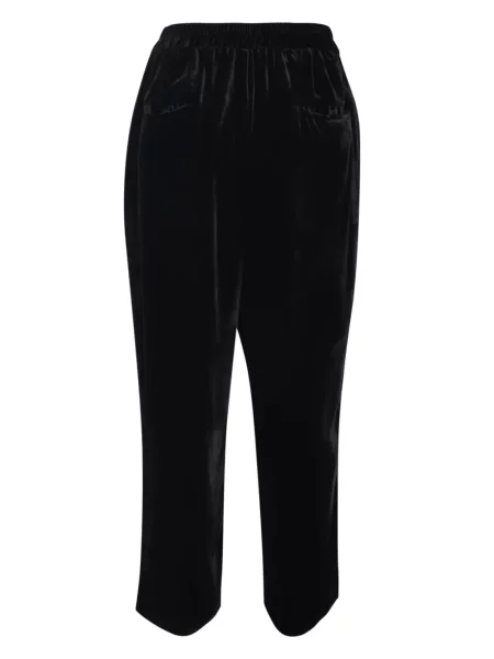 Pantaloni Biyan de catifea negru