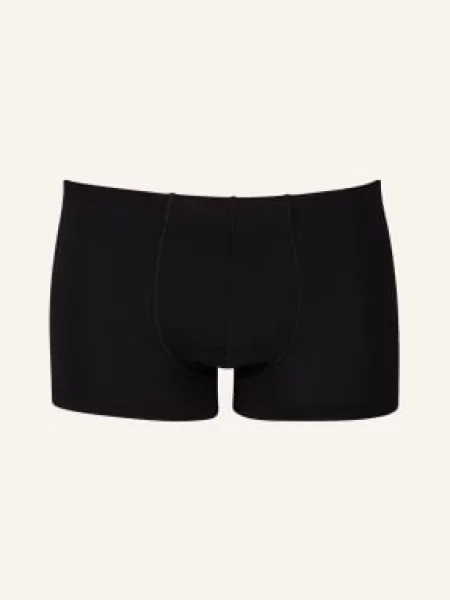 Hanro Bokserki Cotton Sensation schwarz czarne