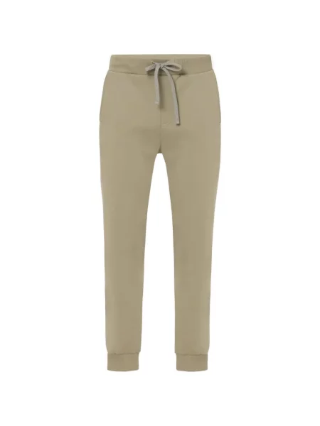 Pantaloni Iceberg alergare cu cordon verde