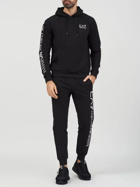 Костюмний спортивний костюм Ea7 Emporio Armani чорний