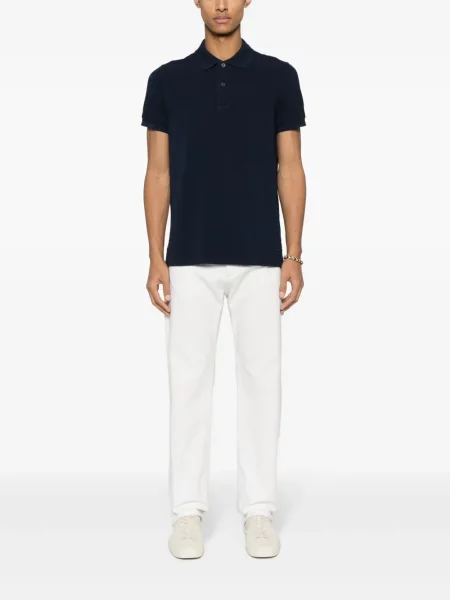 Tenisas polo marškinėliai Tom Ford mėlyna