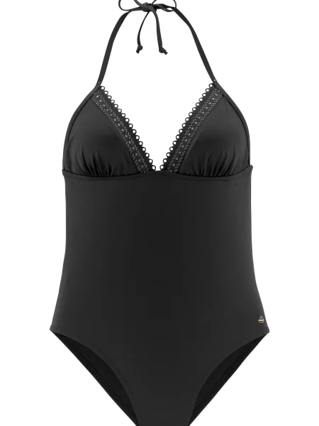 S.Oliver Costum de baie întreg negru