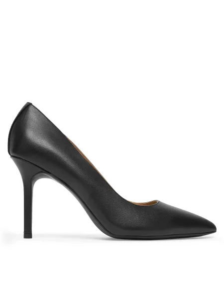 Pantofi cu subțire LAUREN RALPH LAUREN Lindella negru