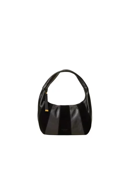 Torebka hobo Twinset czarna