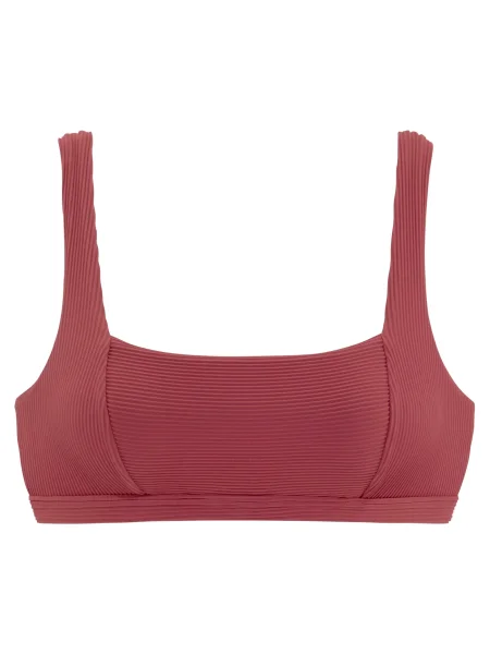 SUNSEEKER Sutien costum de baie pastel roșu