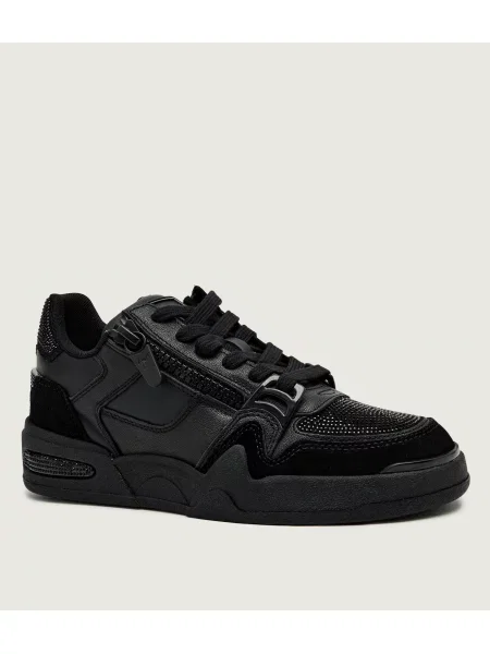 Giuseppe Zanotti Teniși din piele TOMAIA negru