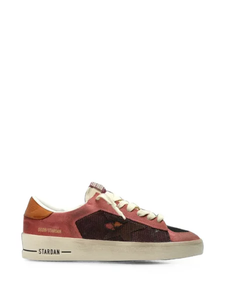 Top Golden Goose din piele de căprioară bej