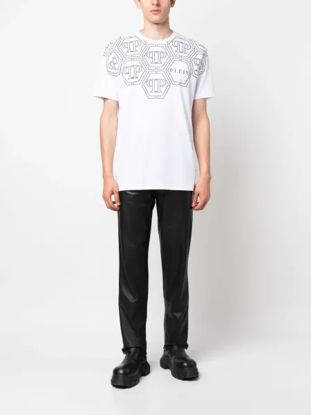 Marškinėliai Philipp Plein balta