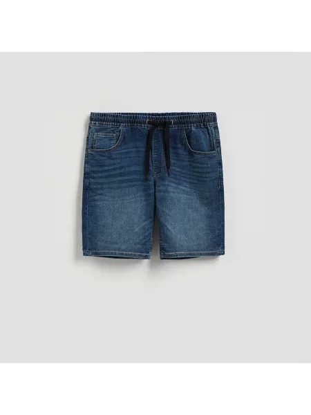 Reserved Džínové kraťasy jogger indigo jeans