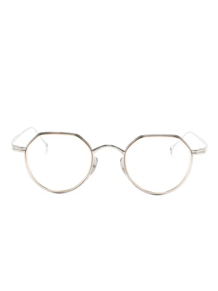 Ochelari de soare Kame Mannen cu imprimeu geometric auriu