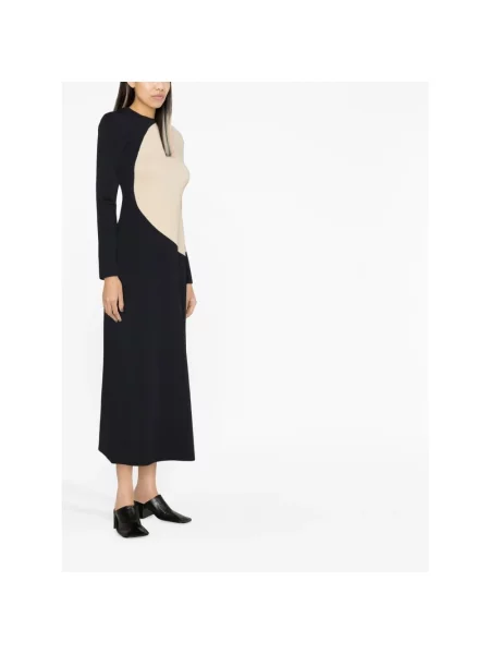 Sukienka midi Tory Burch biznesowa czarna